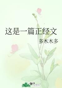 这是一篇正经文男主是谁